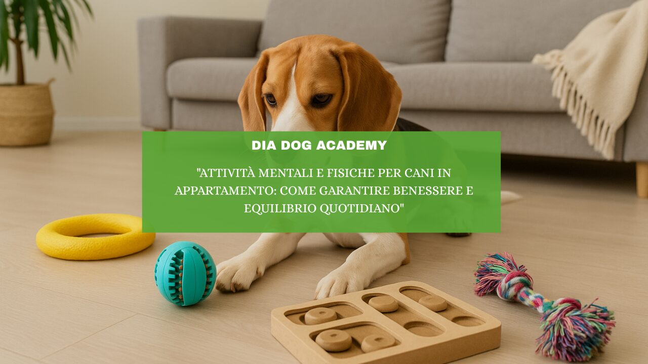 “Attività Mentali e Fisiche per Cani in Appartamento: Come Garantire Benessere e Equilibrio Quotidiano”