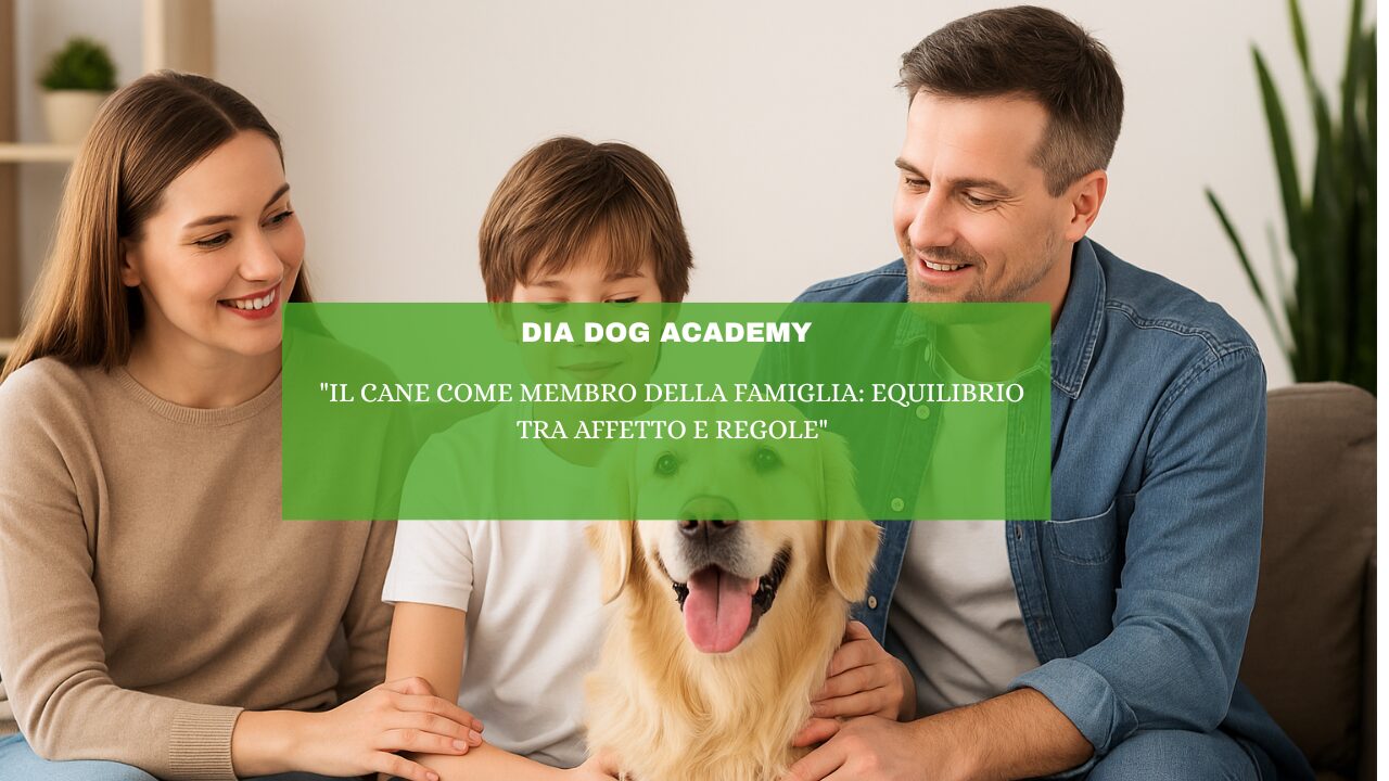 “Il Cane come Membro della Famiglia: Equilibrio tra Affetto e Regole”