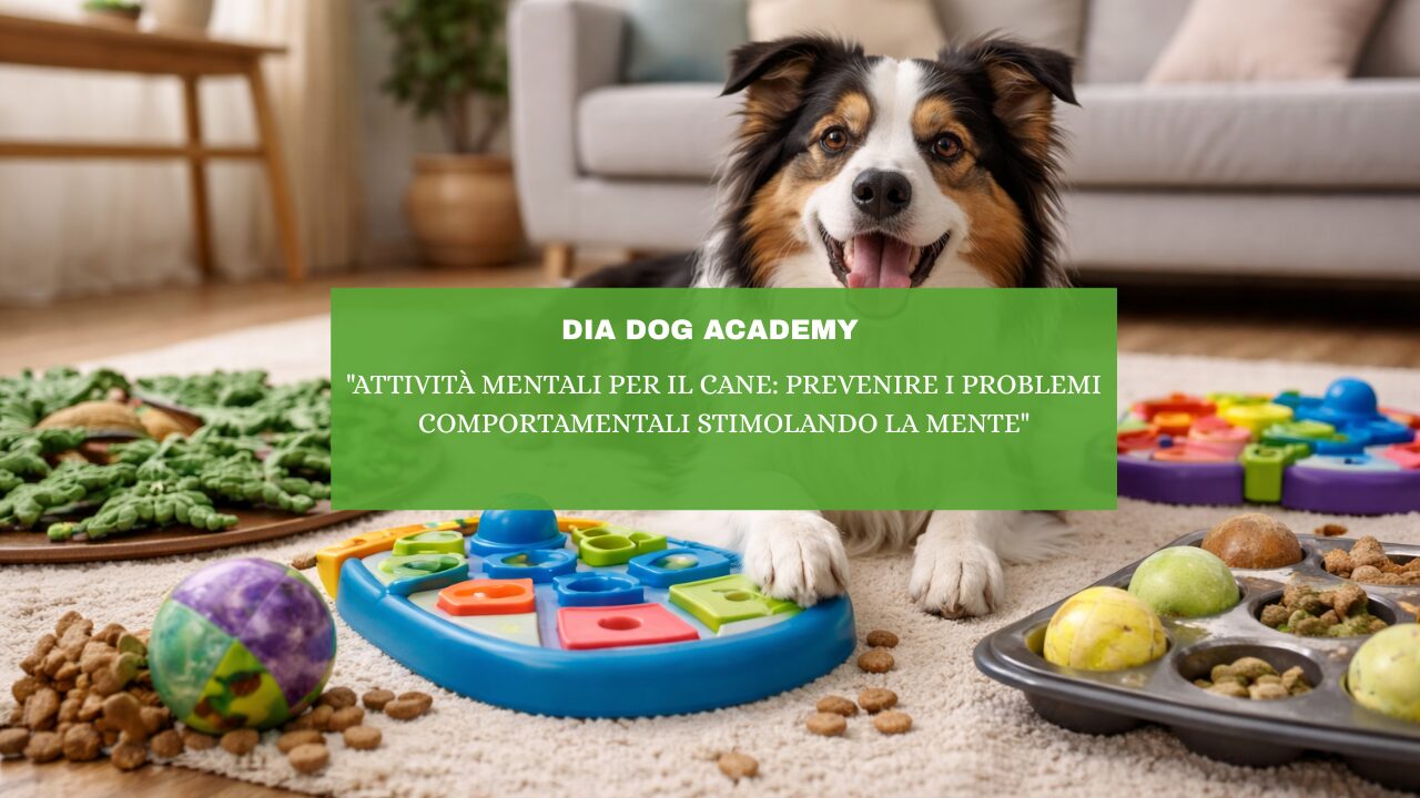 “Attività Mentali per il Cane: Prevenire i Problemi Comportamentali Stimolando la Mente”