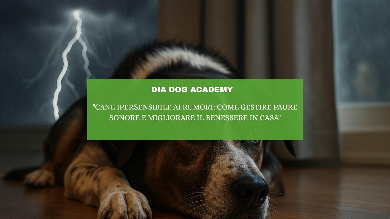 “Cane Ipersensibile ai Rumori: Come Gestire Paure Sonore e Migliorare il Benessere in Casa”