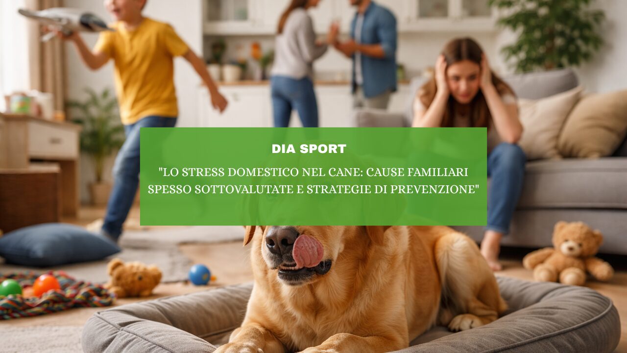 “Lo Stress Domestico nel Cane: Cause Familiari Spesso Sottovalutate e Strategie di Prevenzione”