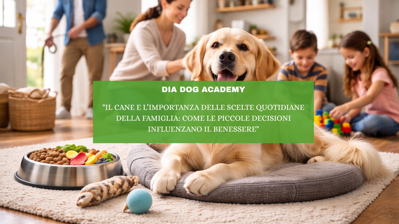 “Il Cane e l’Importanza delle Scelte Quotidiane della Famiglia: Come le Piccole Decisioni Influenzano il Benessere”