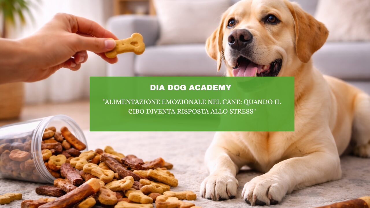 “Alimentazione Emozionale nel Cane: Quando il Cibo Diventa Risposta allo Stress”