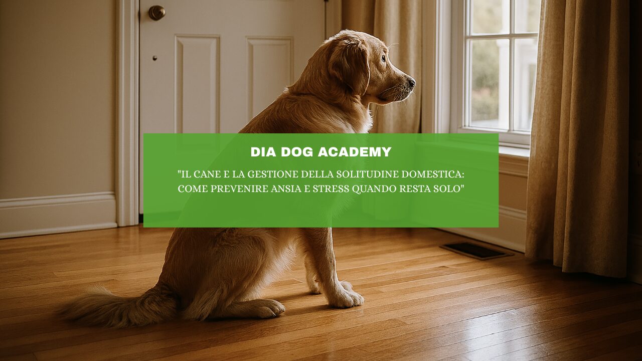 “Il Cane e la Gestione della Solitudine Domestica: Come Prevenire Ansia e Stress Quando Resta Solo”