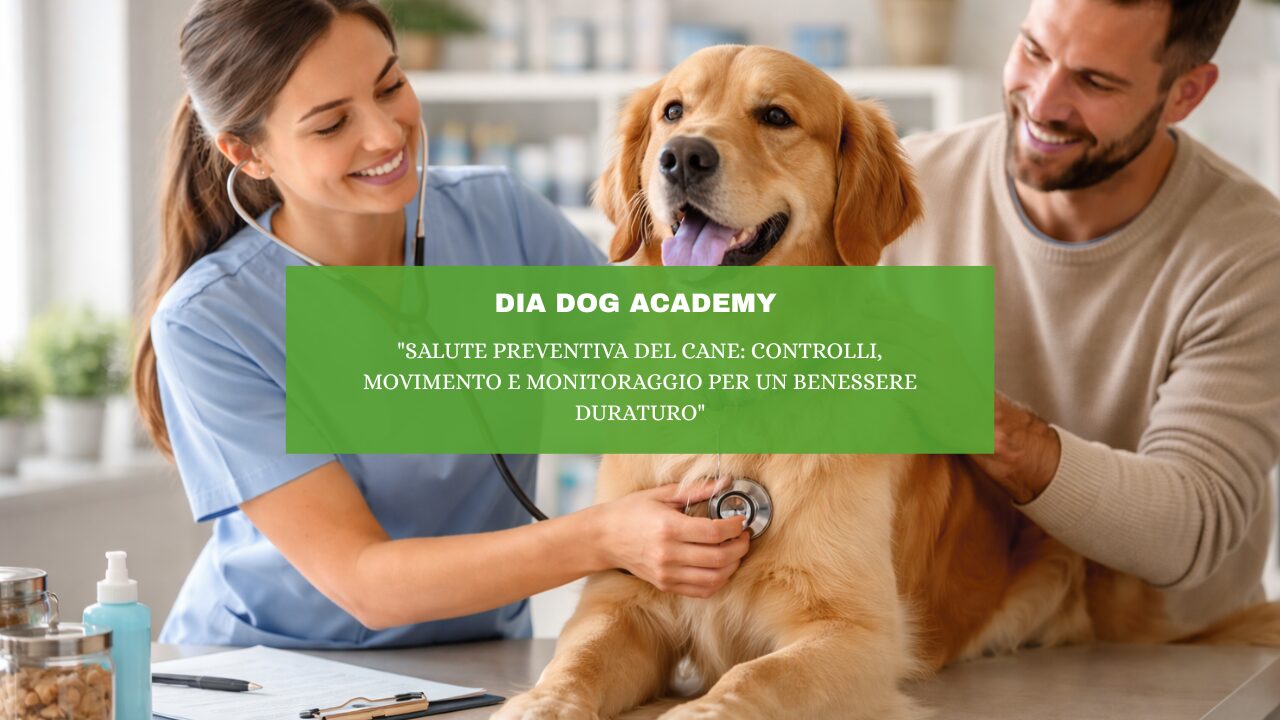 “Salute preventiva del cane: controlli, movimento e monitoraggio per un benessere duraturo”