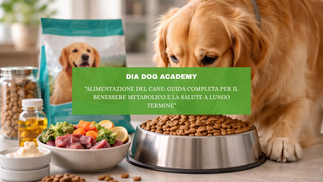 “Alimentazione del cane: guida completa per il benessere metabolico e la salute a lungo termine”