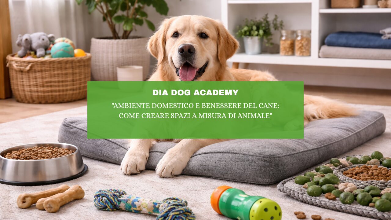 “Ambiente domestico e benessere del cane: come creare spazi a misura di animale”