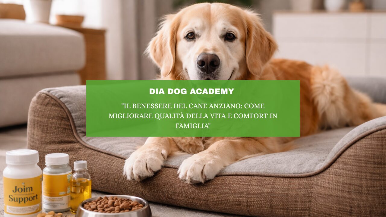 “Il benessere del cane anziano: come migliorare qualità della vita e comfort in famiglia”