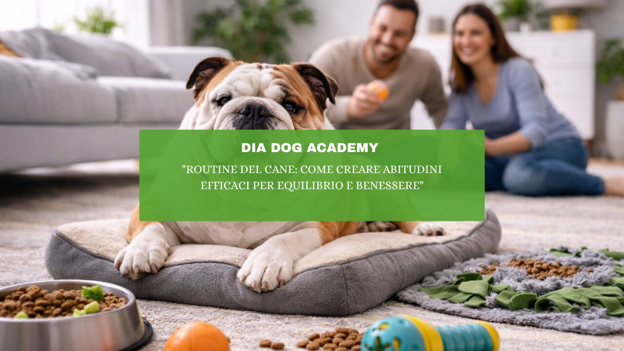 “Routine del cane: come creare abitudini efficaci per equilibrio e benessere”