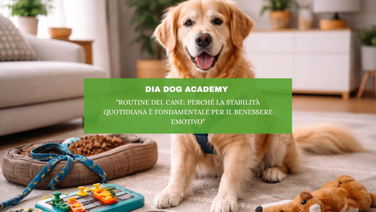 “Routine del cane: perché la stabilità quotidiana è fondamentale per il benessere emotivo”