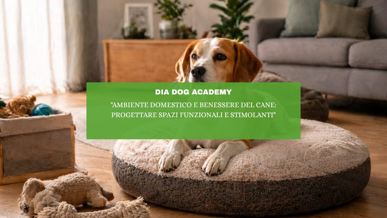 “Ambiente domestico e benessere del cane: progettare spazi funzionali e stimolanti”
