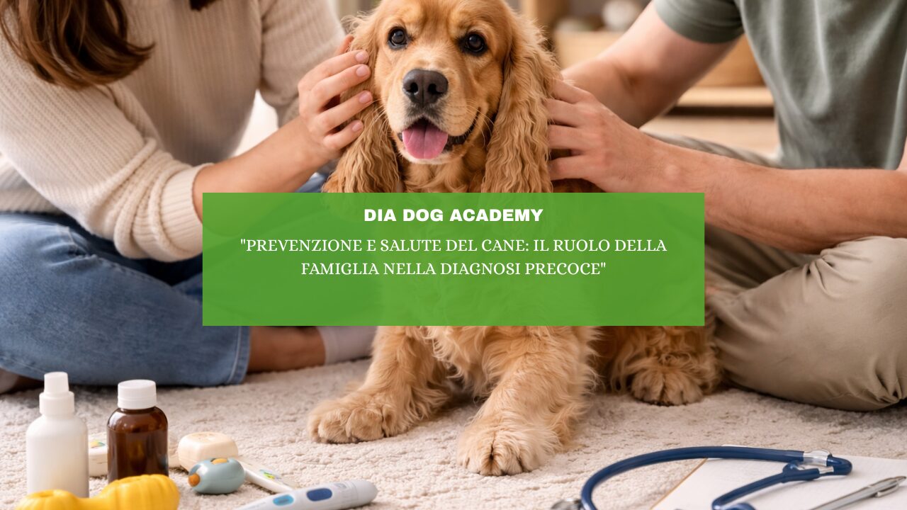 “Prevenzione e salute del cane: il ruolo della famiglia nella diagnosi precoce”