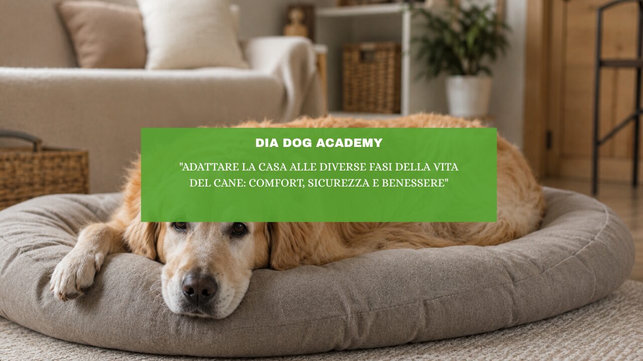 “Adattare la casa alle diverse fasi della vita del cane: comfort, sicurezza e benessere”