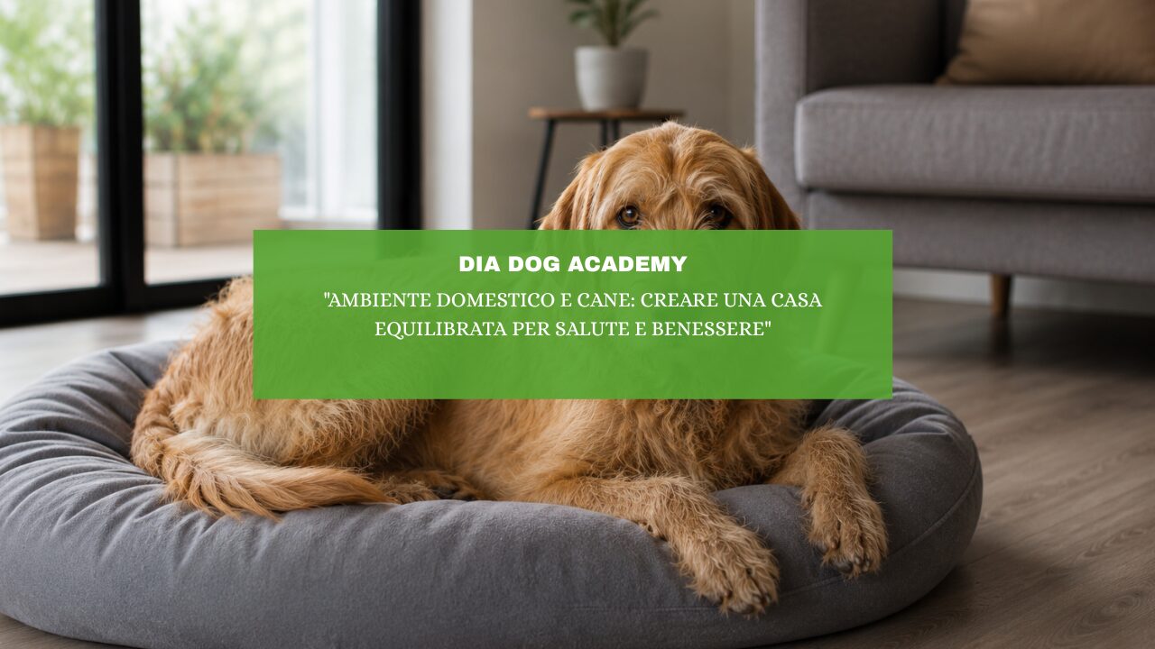 “Ambiente domestico e cane: creare una casa equilibrata per salute e benessere”
