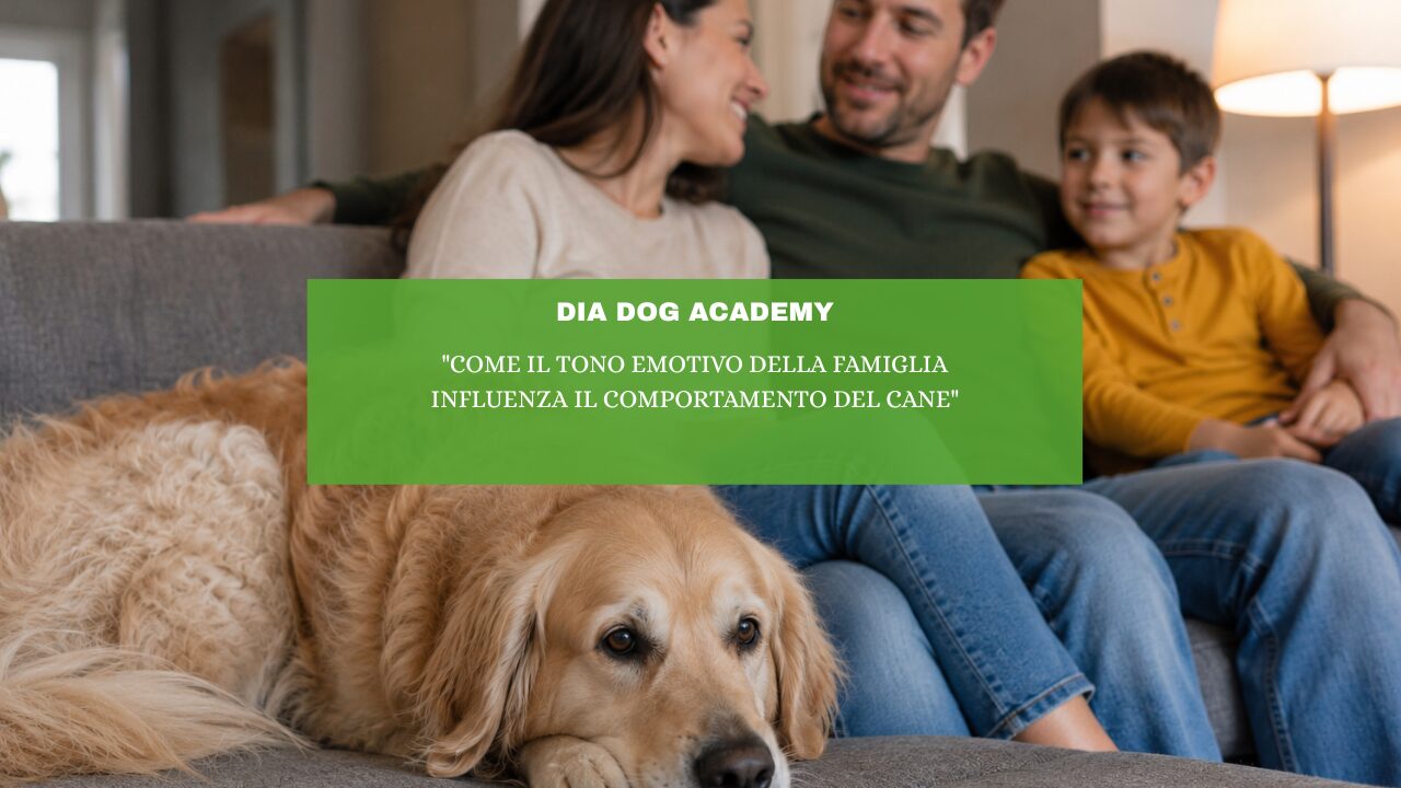 “Come il tono emotivo della famiglia influenza il comportamento del cane”