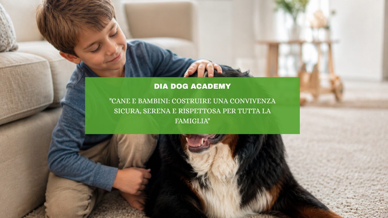“Cane e bambini: costruire una convivenza sicura, serena e rispettosa per tutta la famiglia”