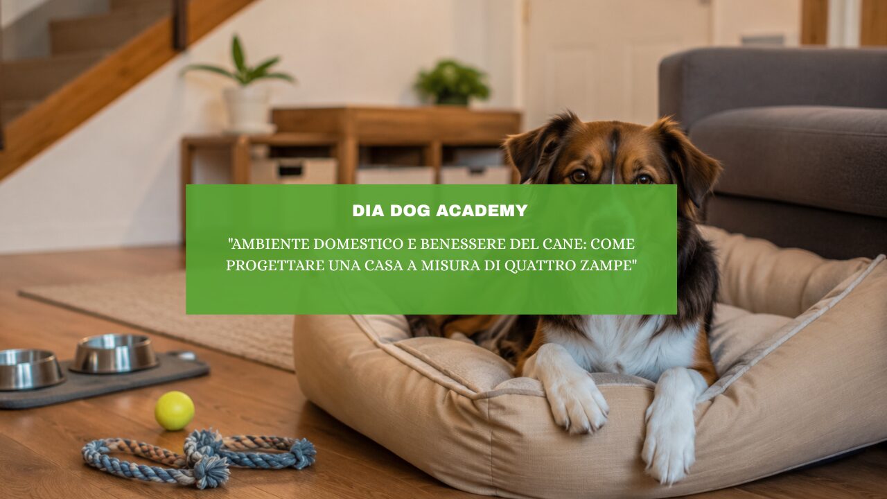 “Ambiente domestico e benessere del cane: come progettare una casa a misura di quattro zampe”