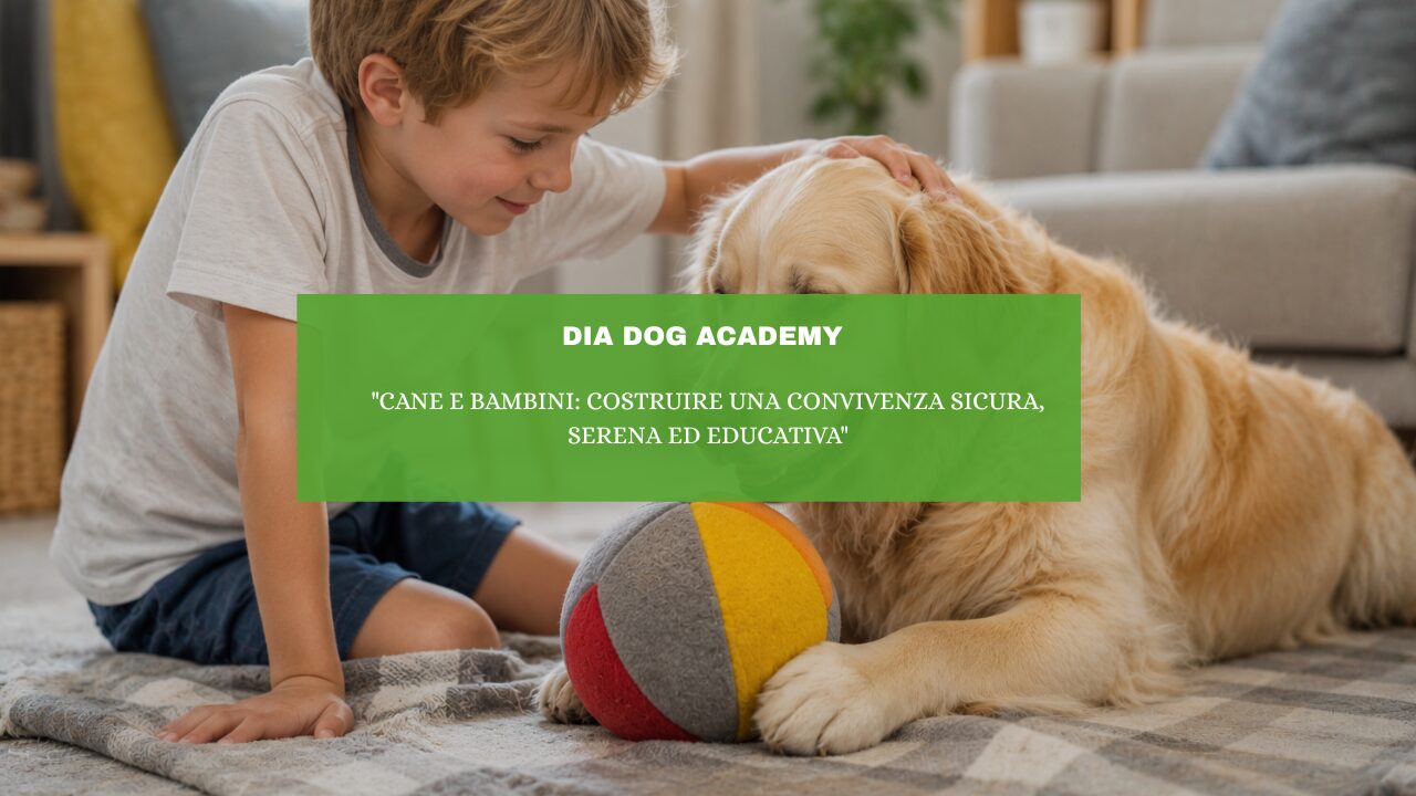 “Cane e bambini: costruire una convivenza sicura, serena ed educativa”
